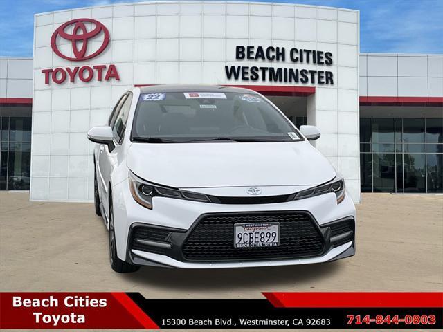 used 2022 Toyota Corolla car, priced at $21,999