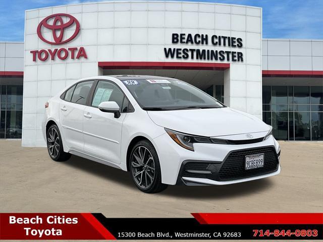 used 2022 Toyota Corolla car, priced at $21,999