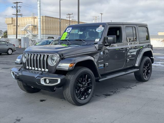 used 2021 Jeep Wrangler Unlimited 4xe car, priced at $31,888