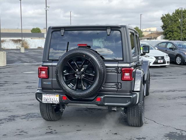 used 2021 Jeep Wrangler Unlimited 4xe car, priced at $31,888