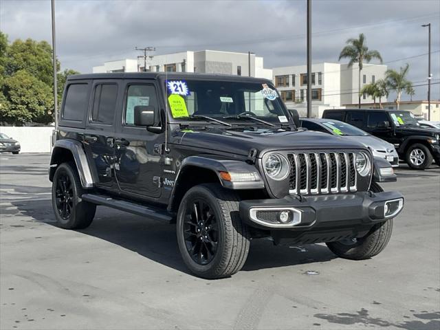 used 2021 Jeep Wrangler Unlimited car, priced at $31,888