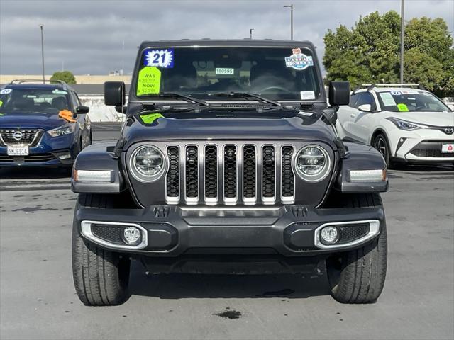 used 2021 Jeep Wrangler Unlimited 4xe car, priced at $31,888