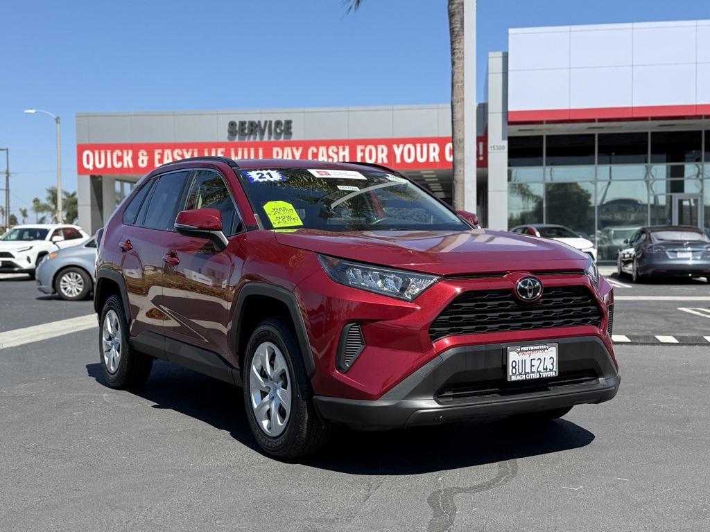 used 2021 Toyota RAV4 car, priced at $25,999