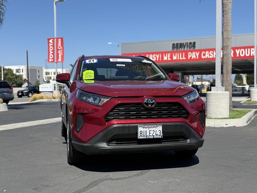 used 2021 Toyota RAV4 car, priced at $25,999