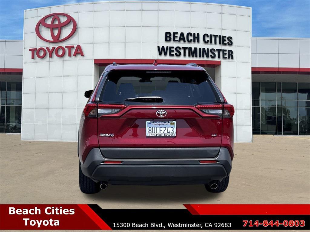 used 2021 Toyota RAV4 car, priced at $25,999