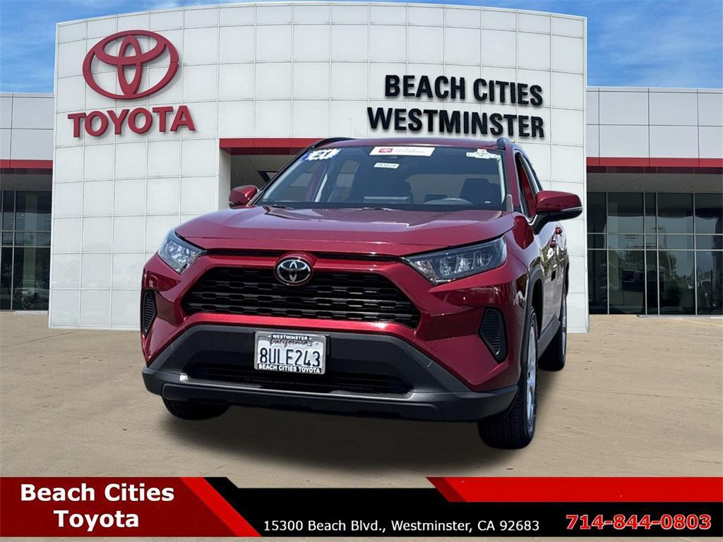used 2021 Toyota RAV4 car, priced at $25,999
