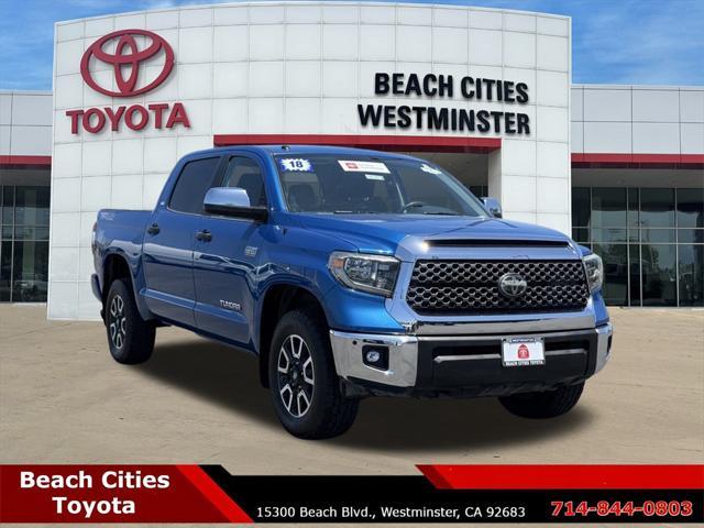 used 2018 Toyota Tundra car, priced at $40,963