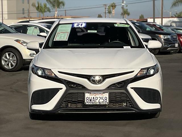 used 2021 Toyota Camry car, priced at $22,747