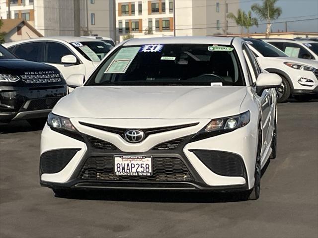 used 2021 Toyota Camry car, priced at $22,747