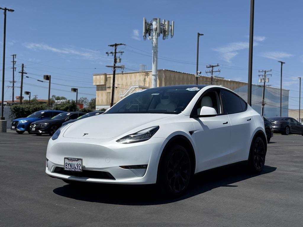 used 2021 Tesla Model Y car, priced at $25,420