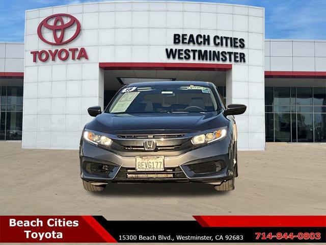 used 2018 Honda Civic car, priced at $14,978