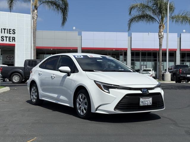used 2024 Toyota Corolla Hybrid car, priced at $23,999