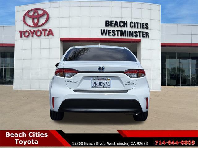 used 2024 Toyota Corolla Hybrid car, priced at $23,999
