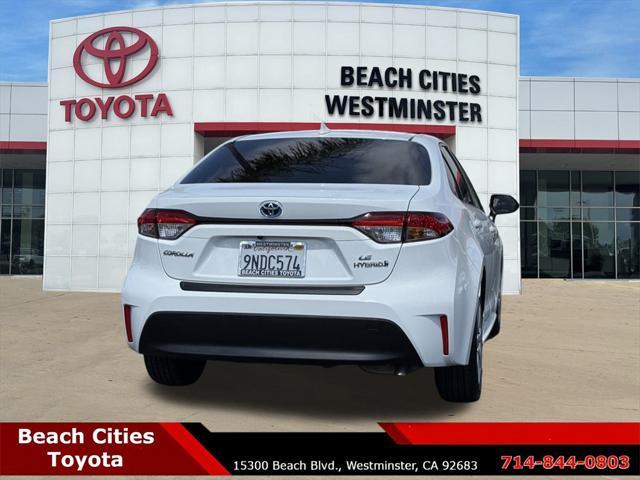 used 2024 Toyota Corolla Hybrid car, priced at $23,999