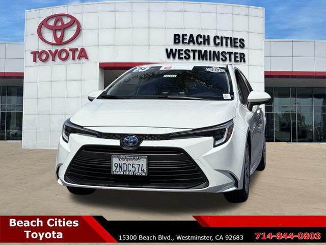 used 2024 Toyota Corolla Hybrid car, priced at $23,999