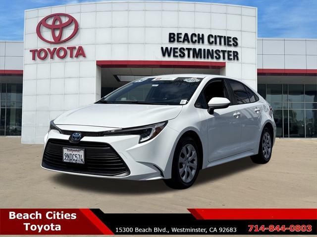 used 2024 Toyota Corolla Hybrid car, priced at $23,999