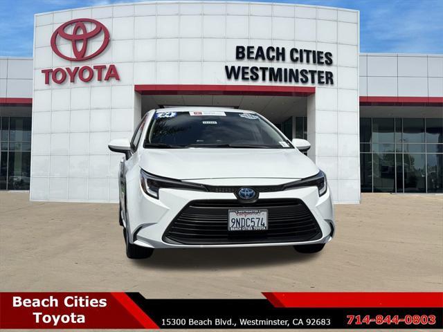 used 2024 Toyota Corolla Hybrid car, priced at $23,999