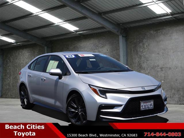 used 2024 Toyota Corolla car, priced at $26,999