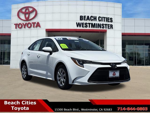used 2023 Toyota Corolla car, priced at $22,710