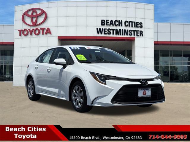 used 2023 Toyota Corolla car, priced at $22,710