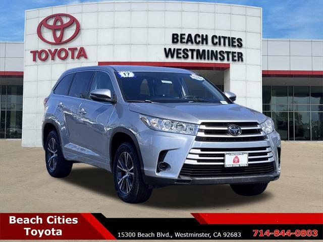 used 2017 Toyota Highlander car, priced at $21,799