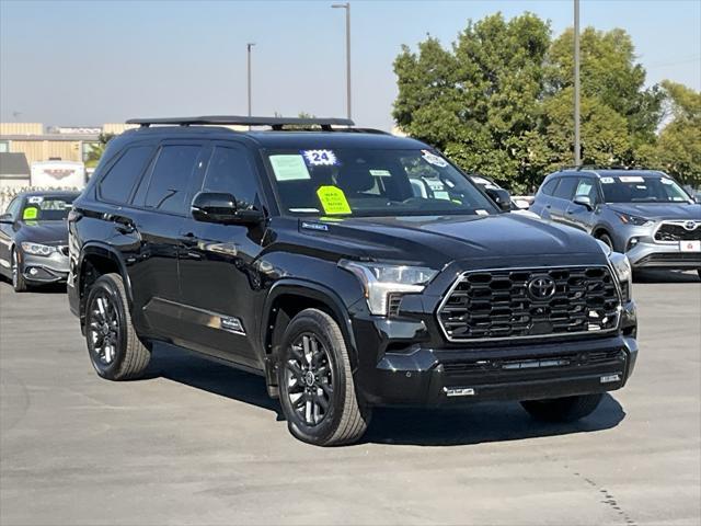 used 2024 Toyota Sequoia car, priced at $78,998