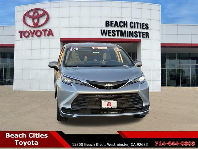 used 2022 Toyota Sienna car, priced at $36,808