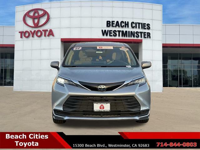 used 2022 Toyota Sienna car, priced at $36,808