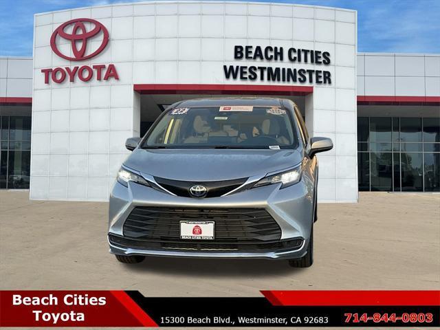 used 2022 Toyota Sienna car, priced at $36,808