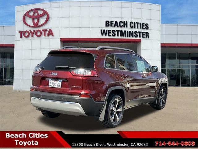 used 2019 Jeep Cherokee car, priced at $16,999