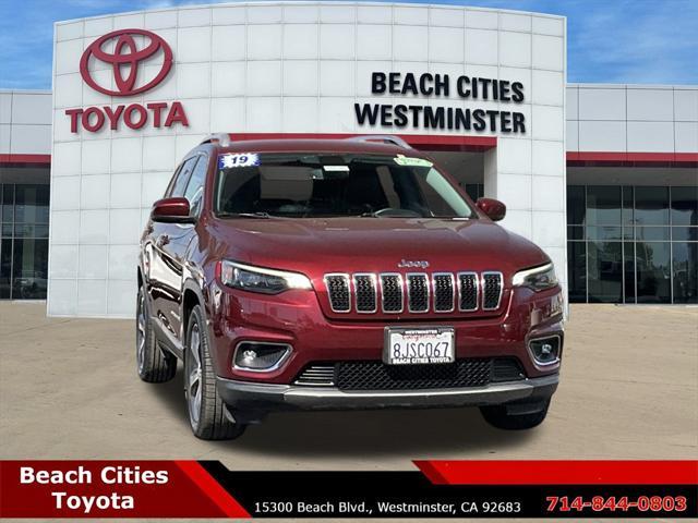 used 2019 Jeep Cherokee car, priced at $16,999