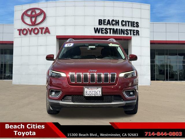 used 2019 Jeep Cherokee car, priced at $16,999