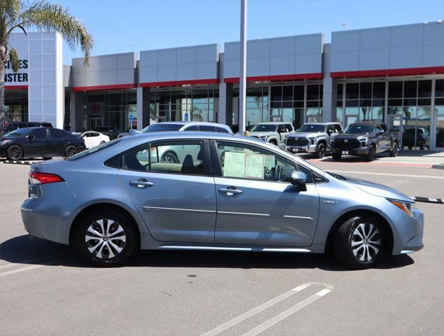 used 2021 Toyota Corolla Hybrid car, priced at $19,565