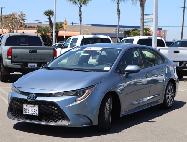 used 2021 Toyota Corolla Hybrid car, priced at $19,565