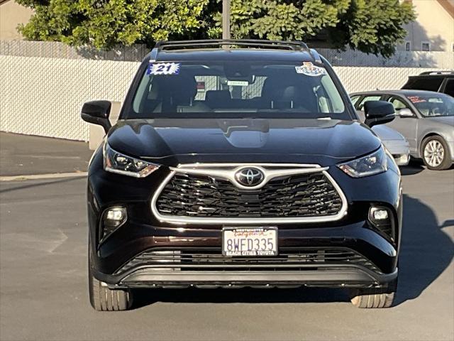 used 2021 Toyota Highlander car, priced at $33,465