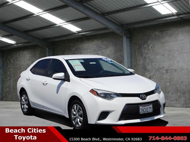 used 2015 Toyota Corolla car, priced at $15,701
