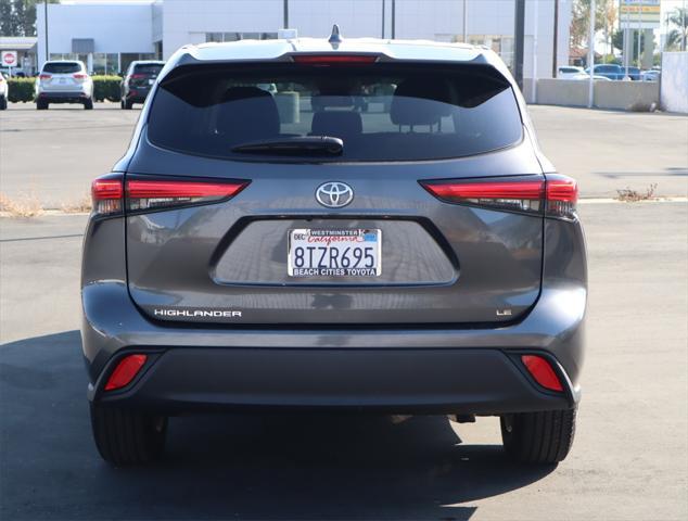 used 2021 Toyota Highlander car, priced at $28,245