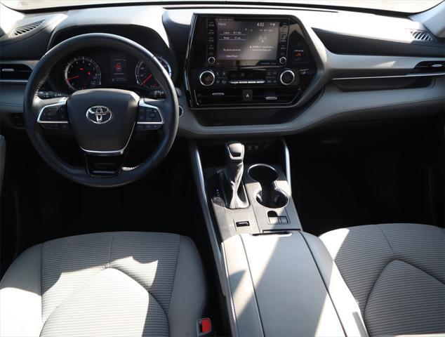 used 2021 Toyota Highlander car, priced at $28,245