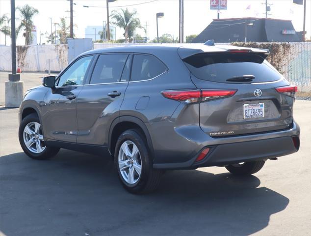 used 2021 Toyota Highlander car, priced at $28,245