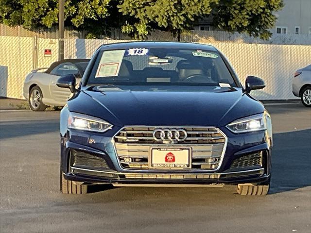 used 2018 Audi A5 car, priced at $23,999