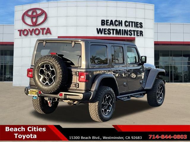 used 2021 Jeep Wrangler Unlimited 4xe car, priced at $34,599