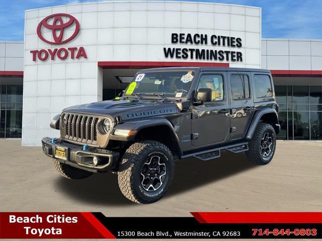 used 2021 Jeep Wrangler Unlimited 4xe car, priced at $34,599