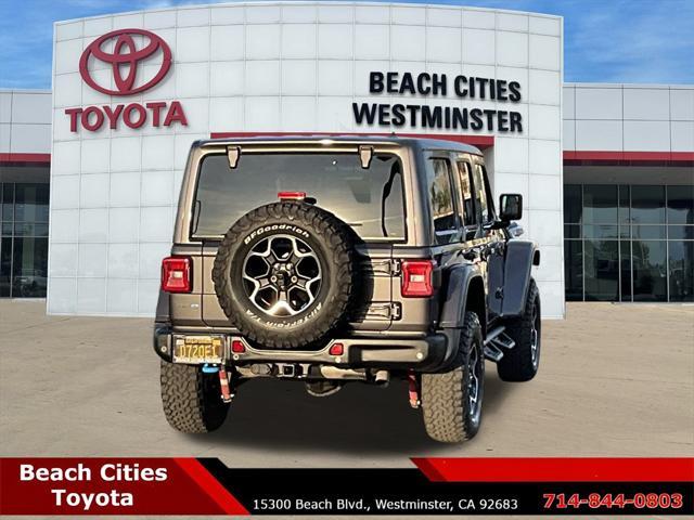 used 2021 Jeep Wrangler Unlimited 4xe car, priced at $34,599