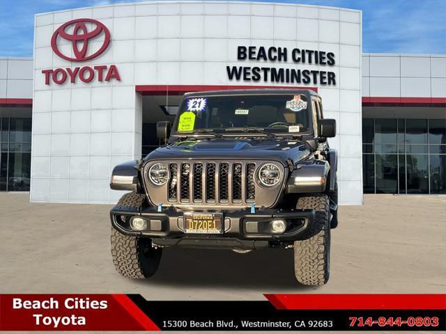 used 2021 Jeep Wrangler Unlimited 4xe car, priced at $34,599