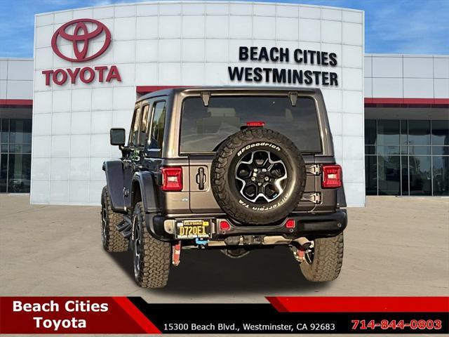 used 2021 Jeep Wrangler Unlimited 4xe car, priced at $34,599