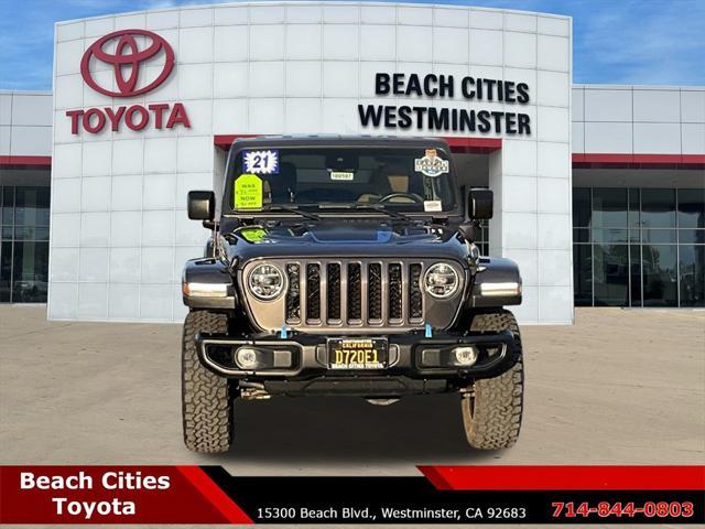 used 2021 Jeep Wrangler Unlimited 4xe car, priced at $34,599