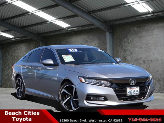 used 2019 Honda Accord car, priced at $22,631