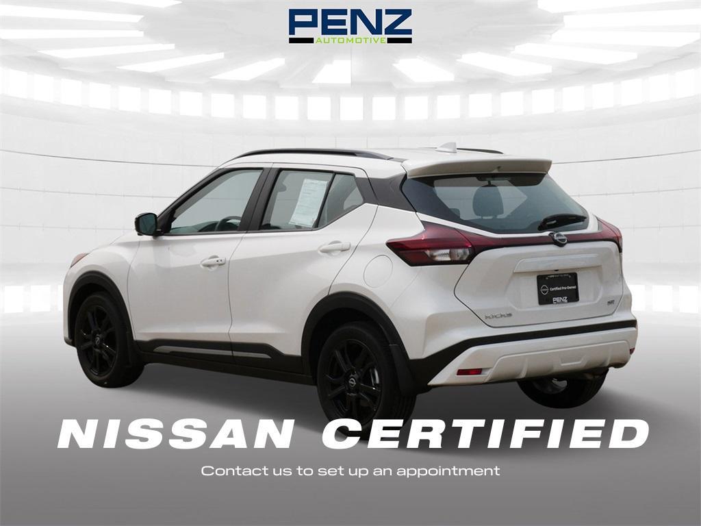used 2024 Nissan Kicks car, priced at $21,500