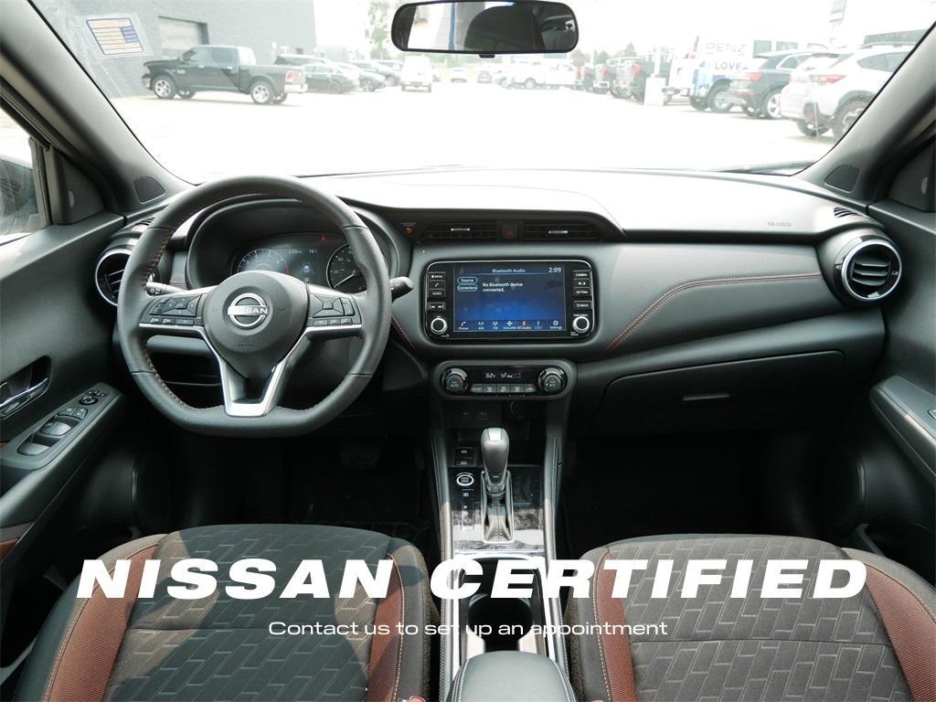 used 2024 Nissan Kicks car, priced at $21,500