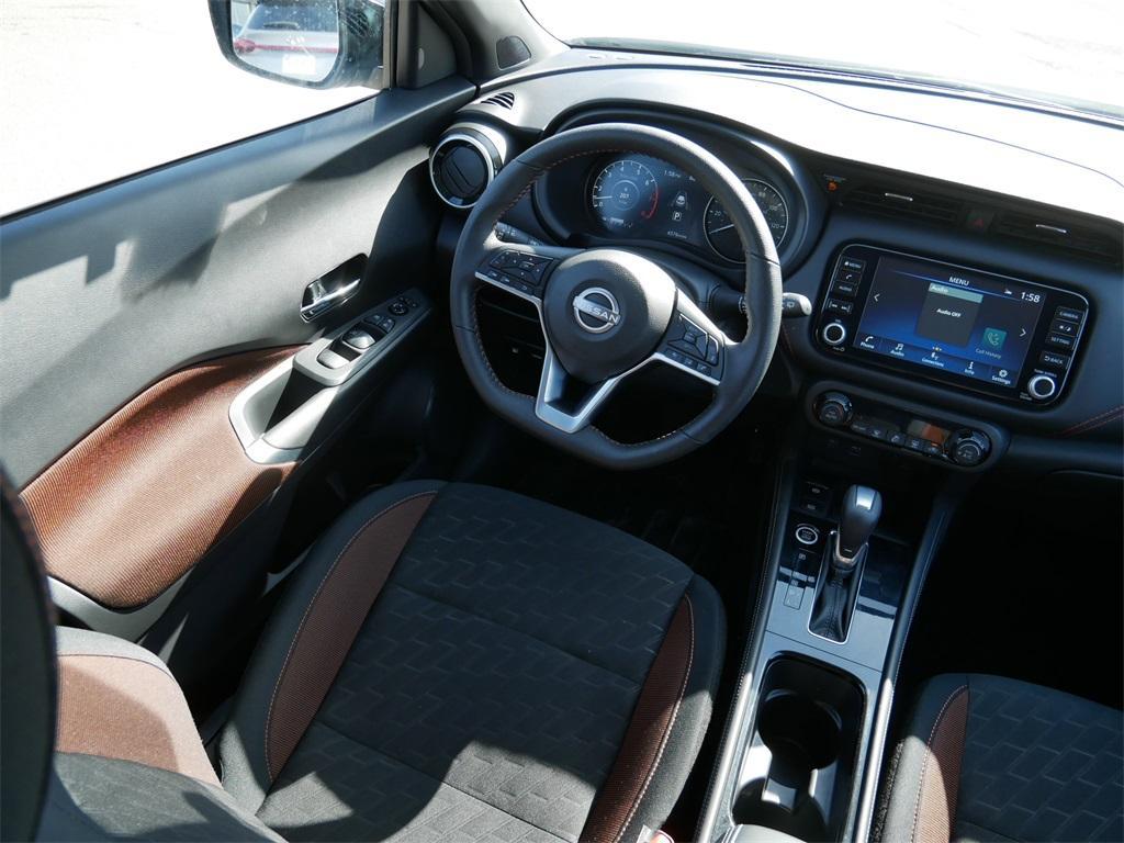 used 2024 Nissan Kicks car, priced at $22,000